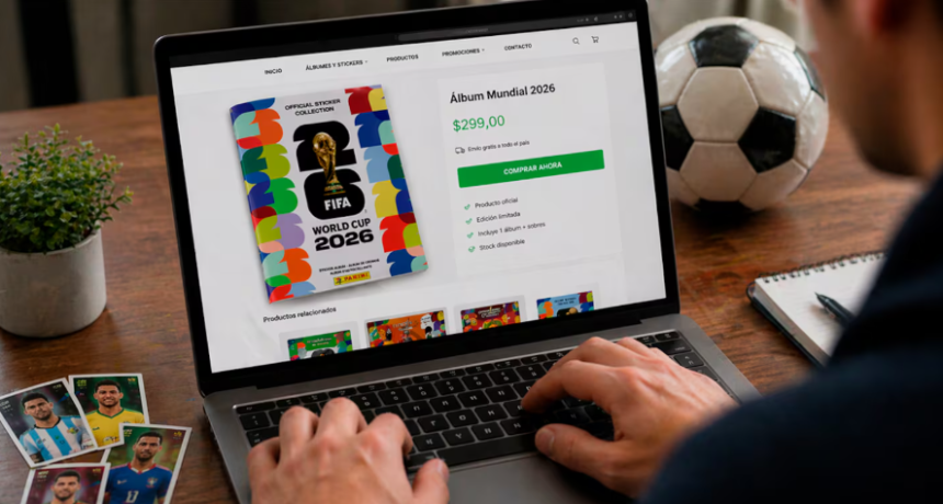 Por completar el &aacute;lbum del Mundial lo estafaron en m&aacute;s de $1 mill&oacute;n 