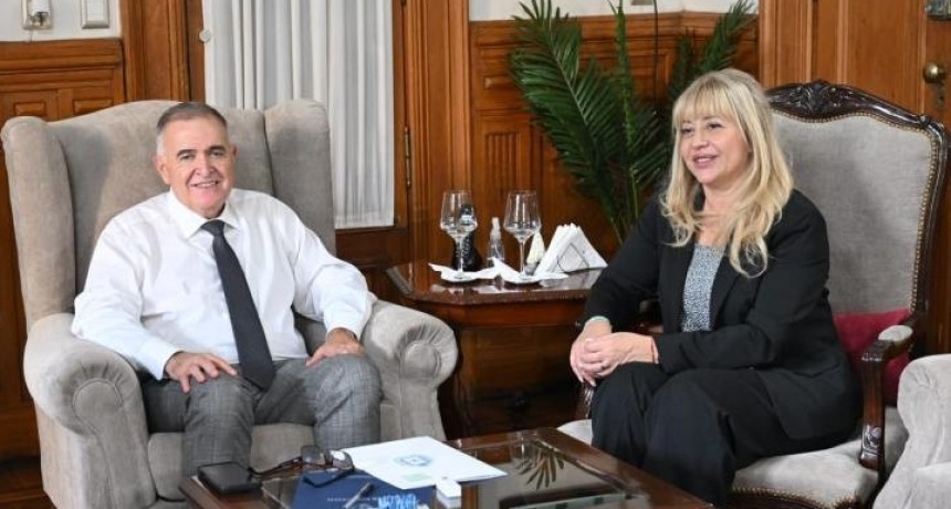 Jaldo y Chahla dialogaron sobre obras comunitarias y mejoras para el transporte de pasajeros