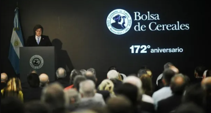 El Presidente anunci&oacute; bajas en las retenciones a la exportaci&oacute;n de trigo, cebada y soja