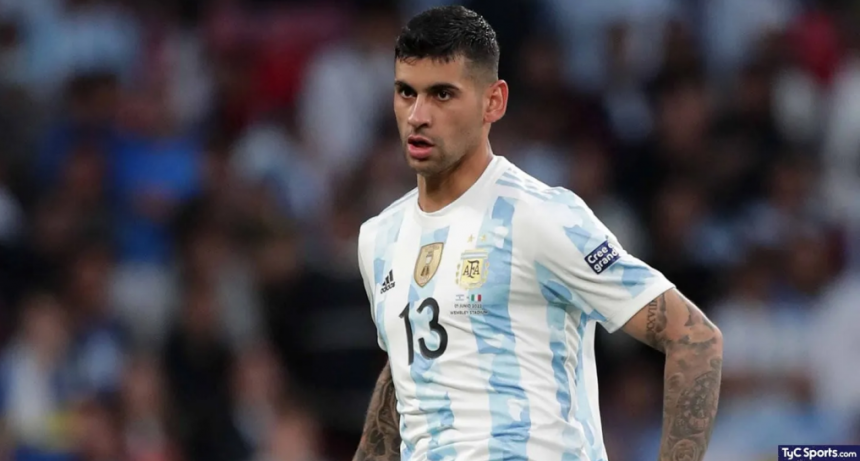 El defensor de la selecci&oacute;n Argentina Cristian Romero se lesion&oacute;